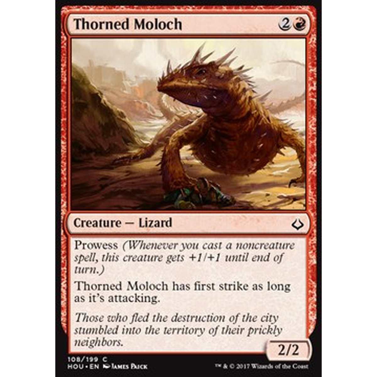Thorned Moloch - Moloc Spinoso - [HOU] [NM]