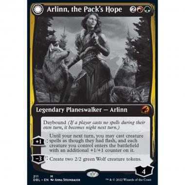 Arlinn, the Pack's Hope // Arlinn, the Moon's Fury - Arlinn, the Pack's Hope // Arlinn, the Moon's Fury - [DBL] [NM]