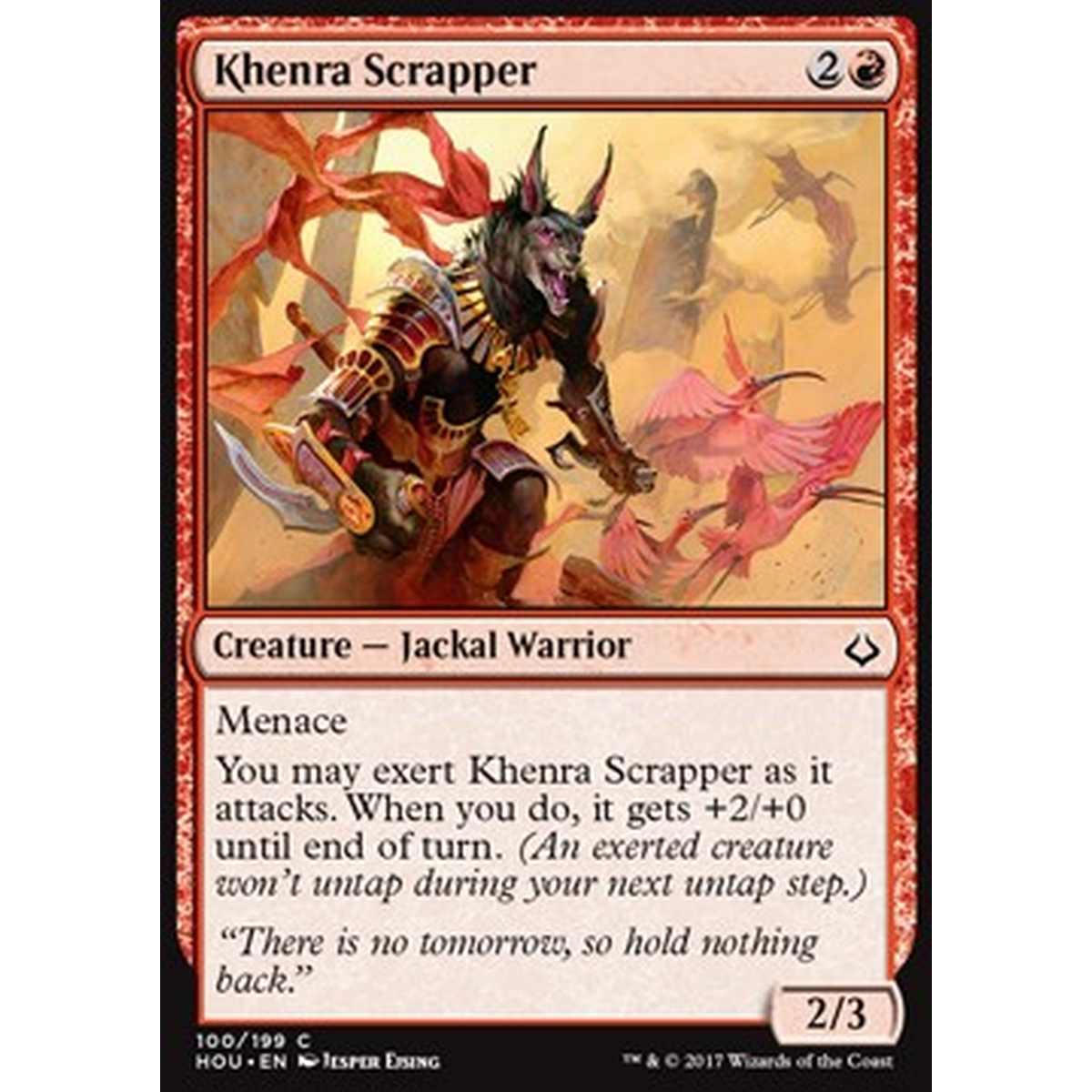 Khenra Scrapper - Khenra Rissoso - [HOU] [NM]