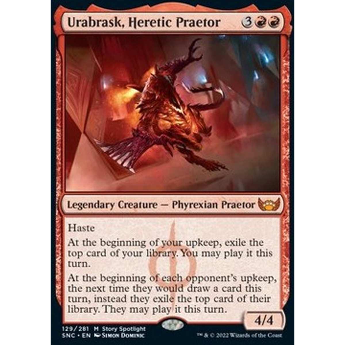 Urabrask, Heretic Praetor - Urabrask, Pretore Eretico - [SNC] [NM]