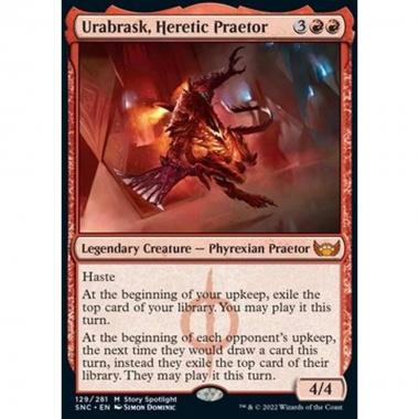 Urabrask, Heretic Praetor - Urabrask, Pretore Eretico - [SNC] [NM]