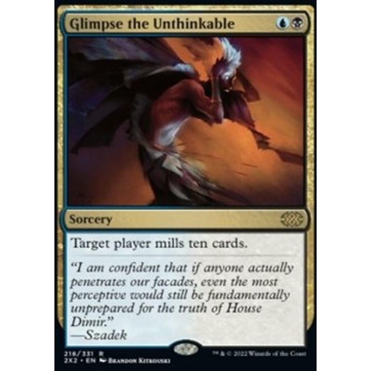 Glimpse the Unthinkable - Glimpse the Unthinkable - [2X2] [NM] [Foil]