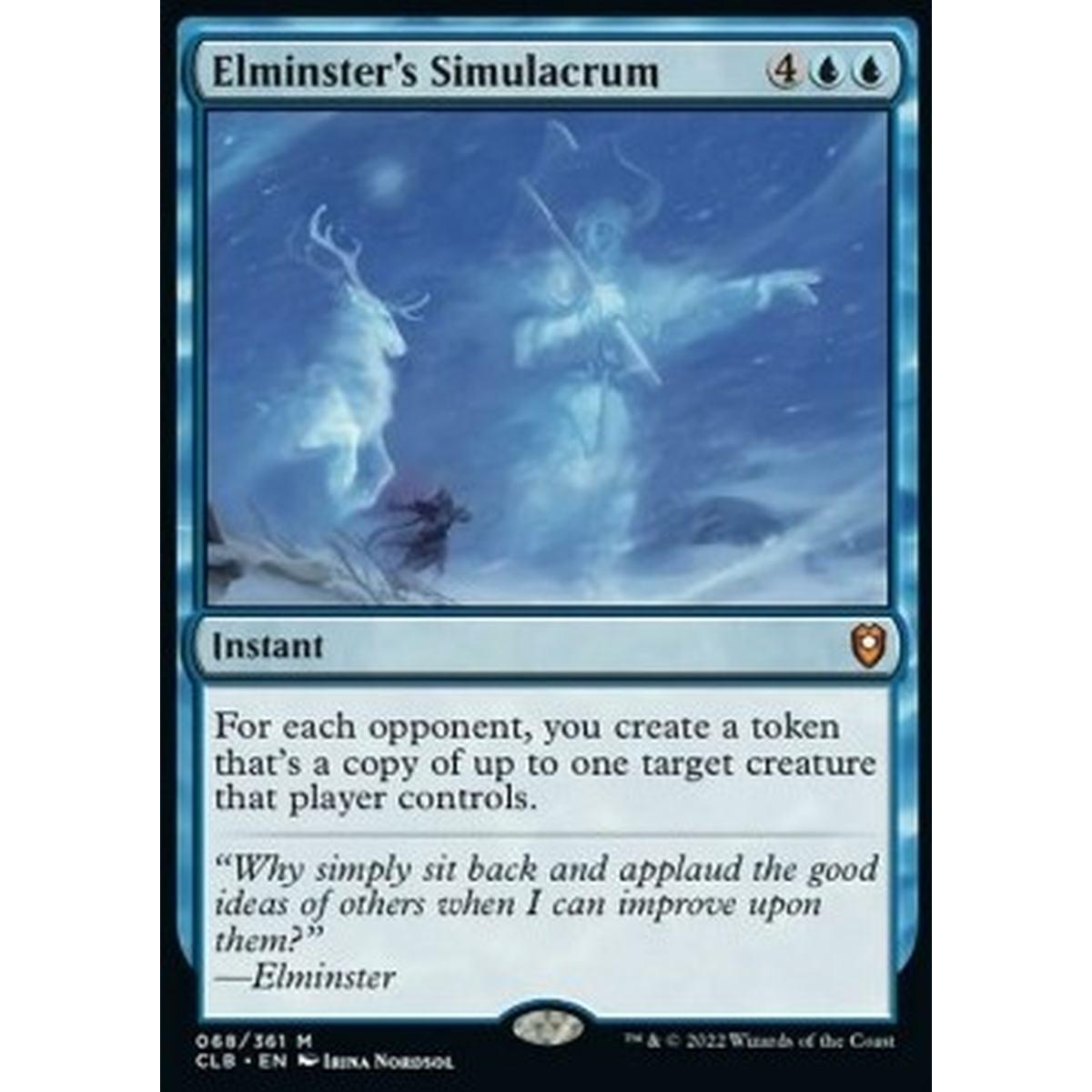 Elminster's Simulacrum - Elminster's Simulacrum - [CLB] [NM]
