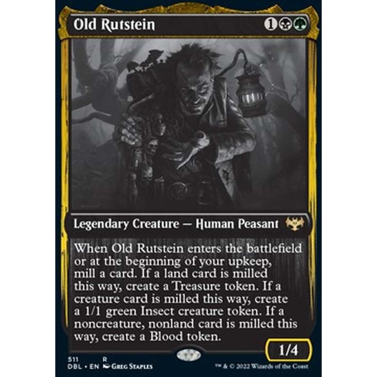 Old Rutstein - Old Rutstein - [DBL] [NM] [Foil]