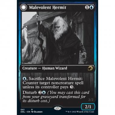 Malevolent Hermit // Benevolent Geist - Malevolent Hermit // Benevolent Geist - [DBL] [NM]