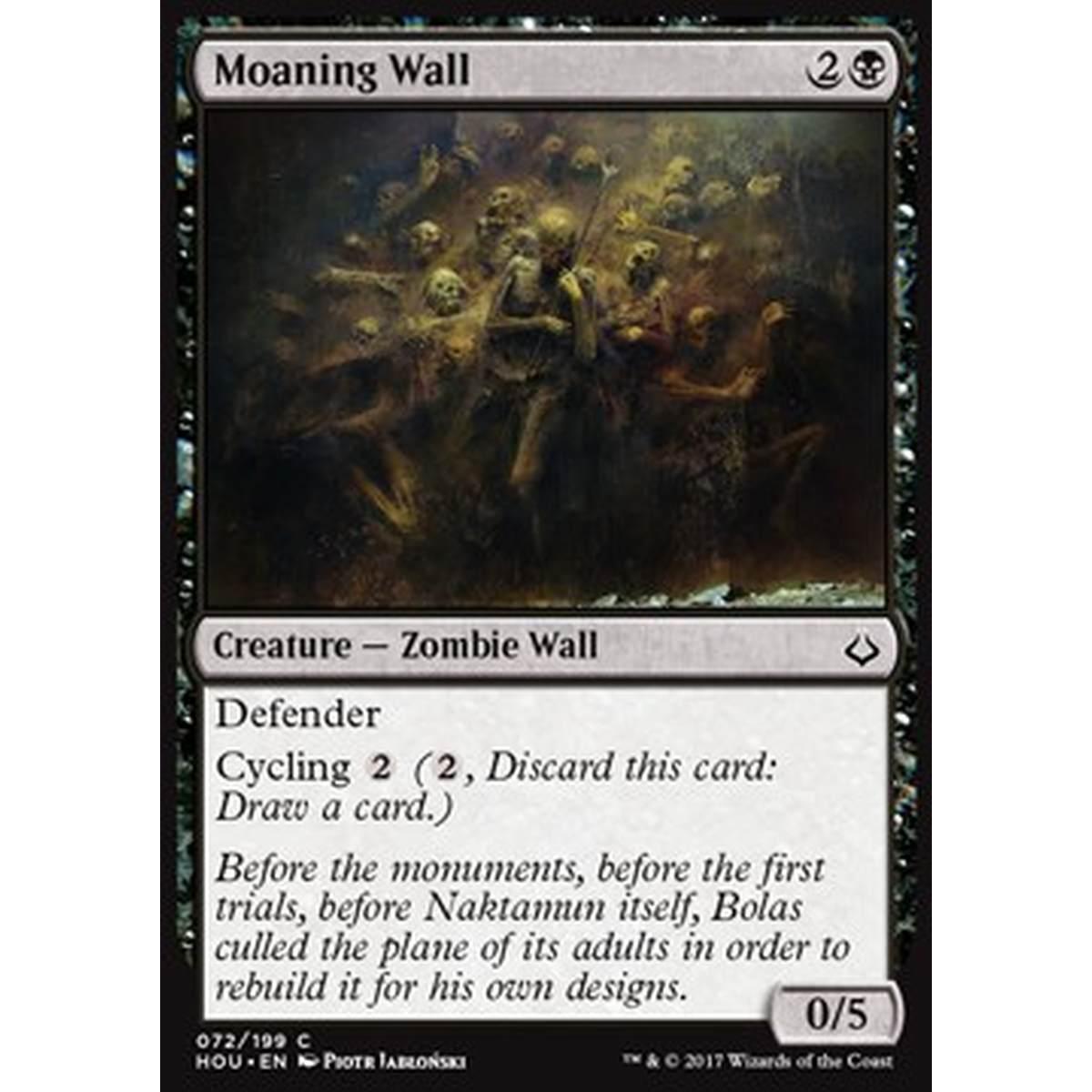 Moaning Wall - Muro dei Gemiti - [HOU] [NM]