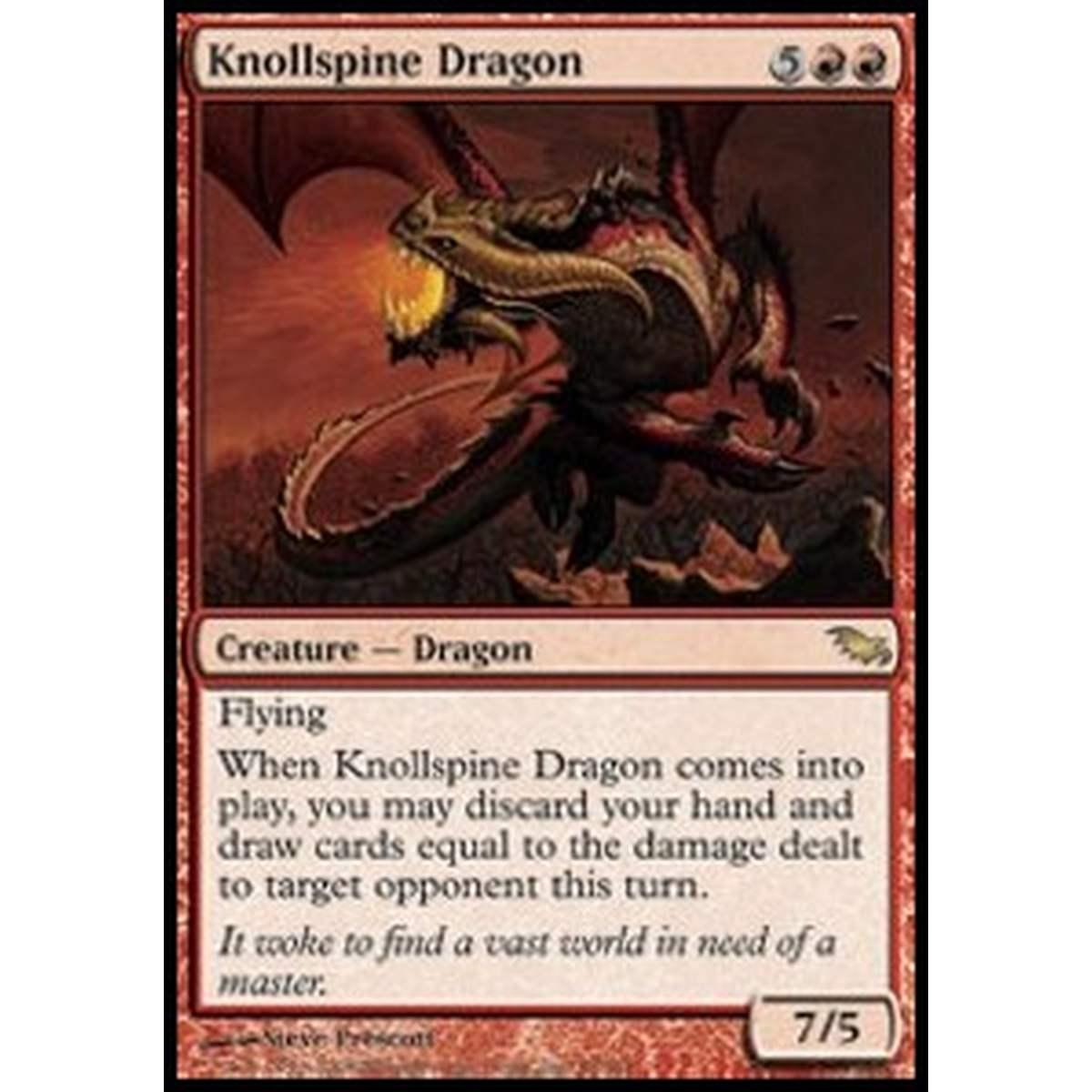 Knollspine Dragon - Drago di Spina Rocciosa - [SHM] [EX]