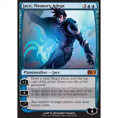 Jace, Memory Adept - Jace, Esperto di Ricordi - [M14] [EX]