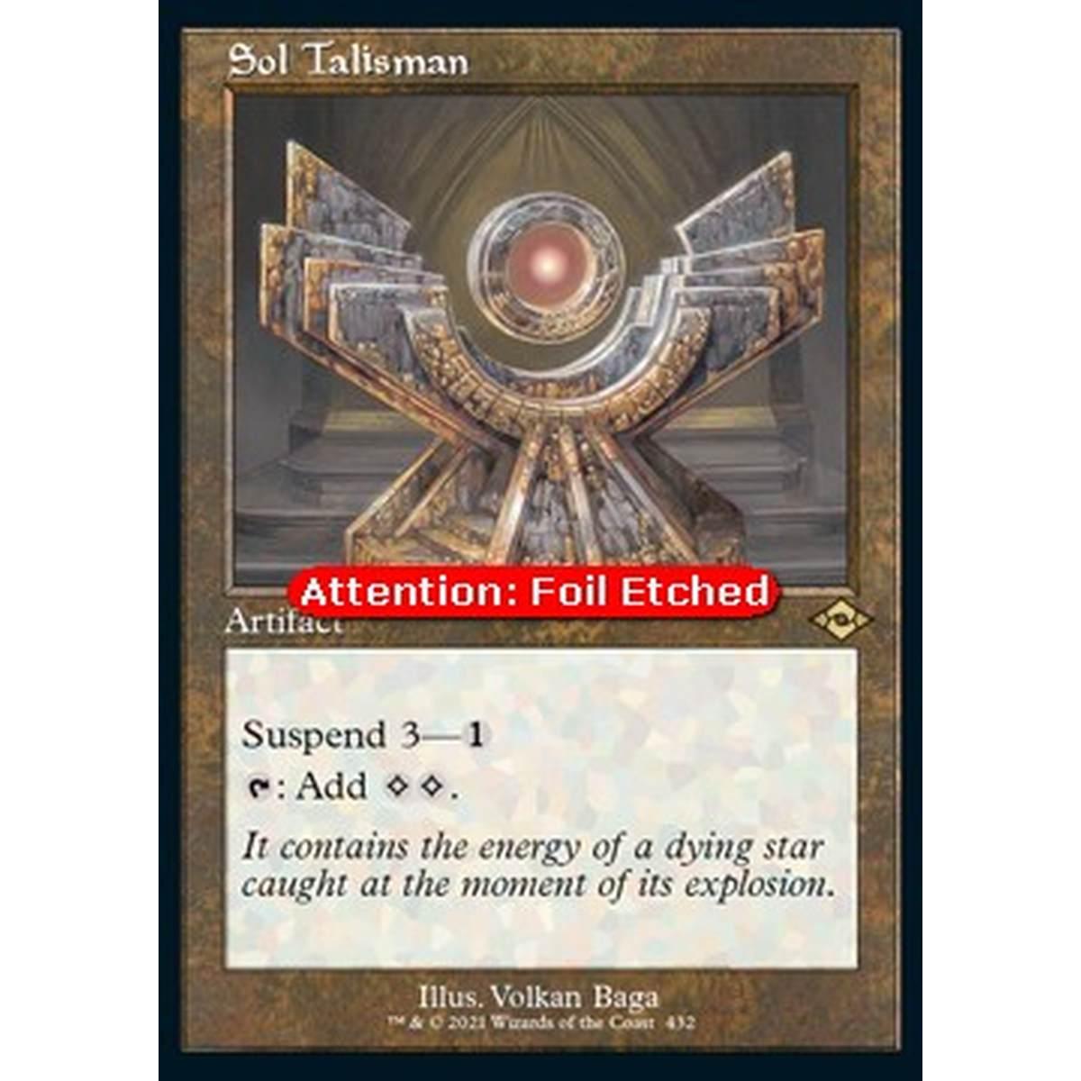 Sol Talisman (V.2) - Sol Talisman (V.2) - [XMH2] [NM] [Foil]