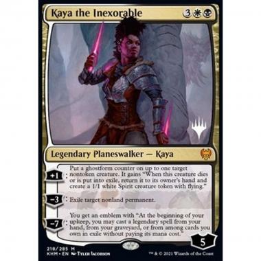Kaya the Inexorable (V.2) - Kaya l'Inesorabile (V.2) - [PKHM] [NM] [Foil]