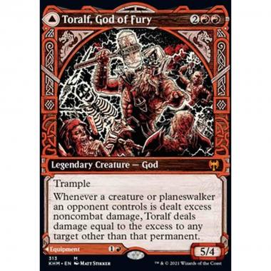 Toralf, God of Fury // Toralf's Hammer - Toralf, Dio della Furia // Martello di Toralf - [XKHM] [NM]