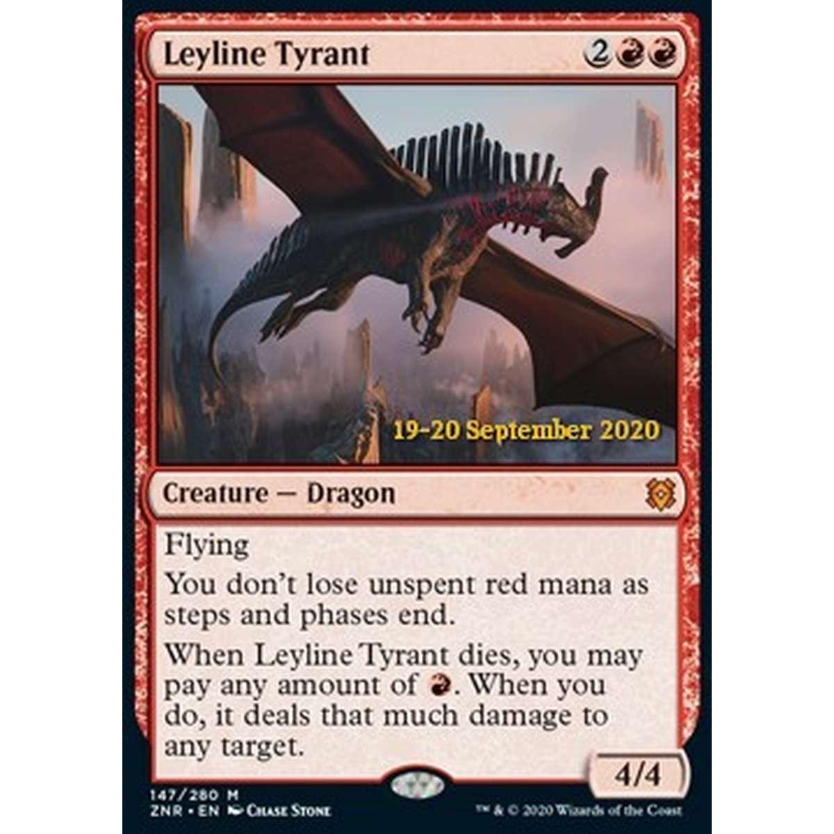 Leyline Tyrant (V.2) - Tiranno della Leyline (V.2) - [PZNR] [NM] [Foil]
