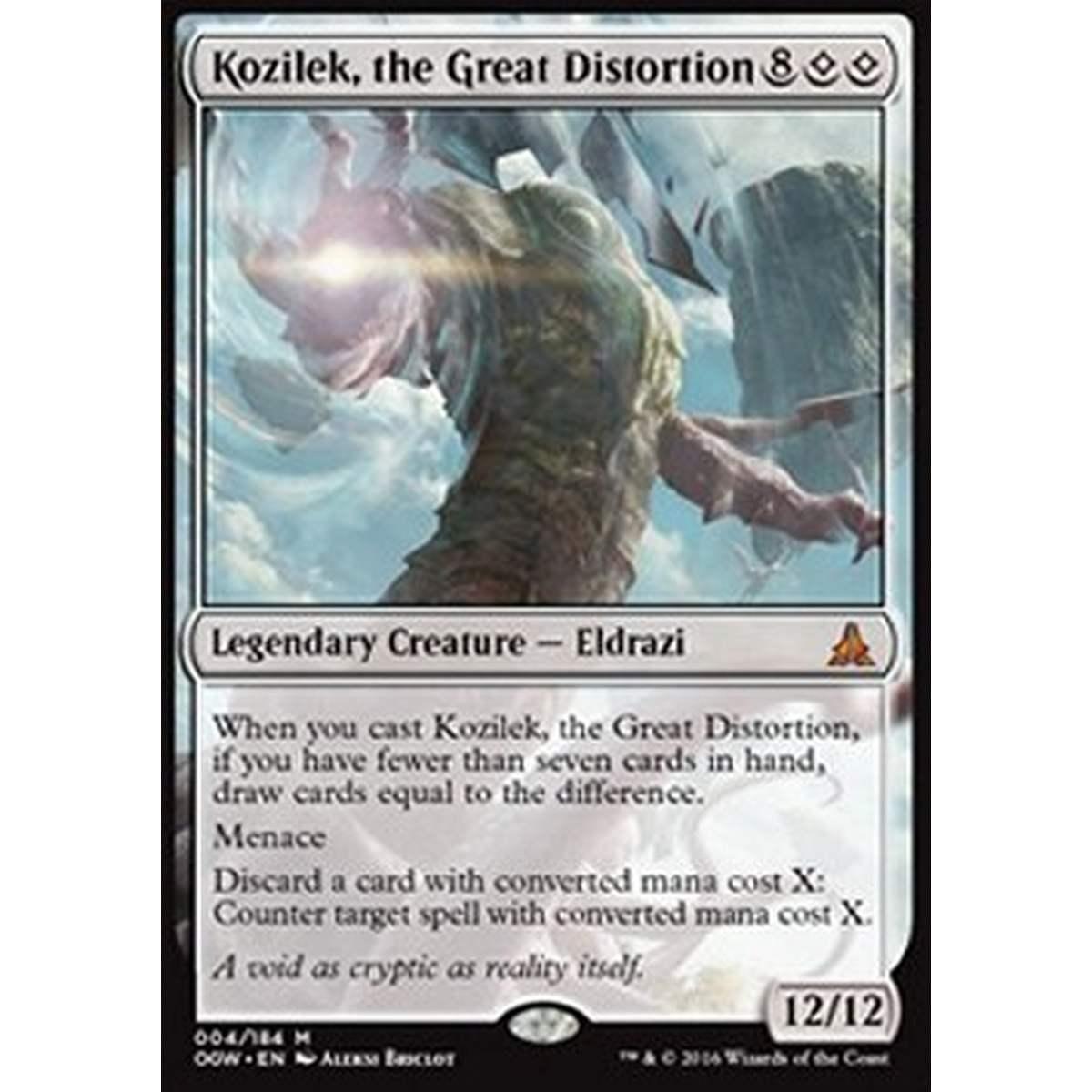 Kozilek, the Great Distortion - Kozilek, la Grande Distorsione - [OGW] [EX]