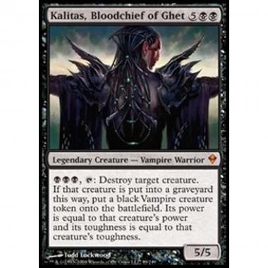 Kalitas, Bloodchief of Ghet - Kalitas, Capo Sanguinario di Ghet - [ZEN] [EX]