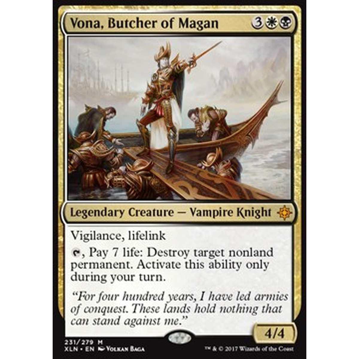 Vona, Butcher of Magan - Vona, Butcher of Magan - [XLN] [EX]