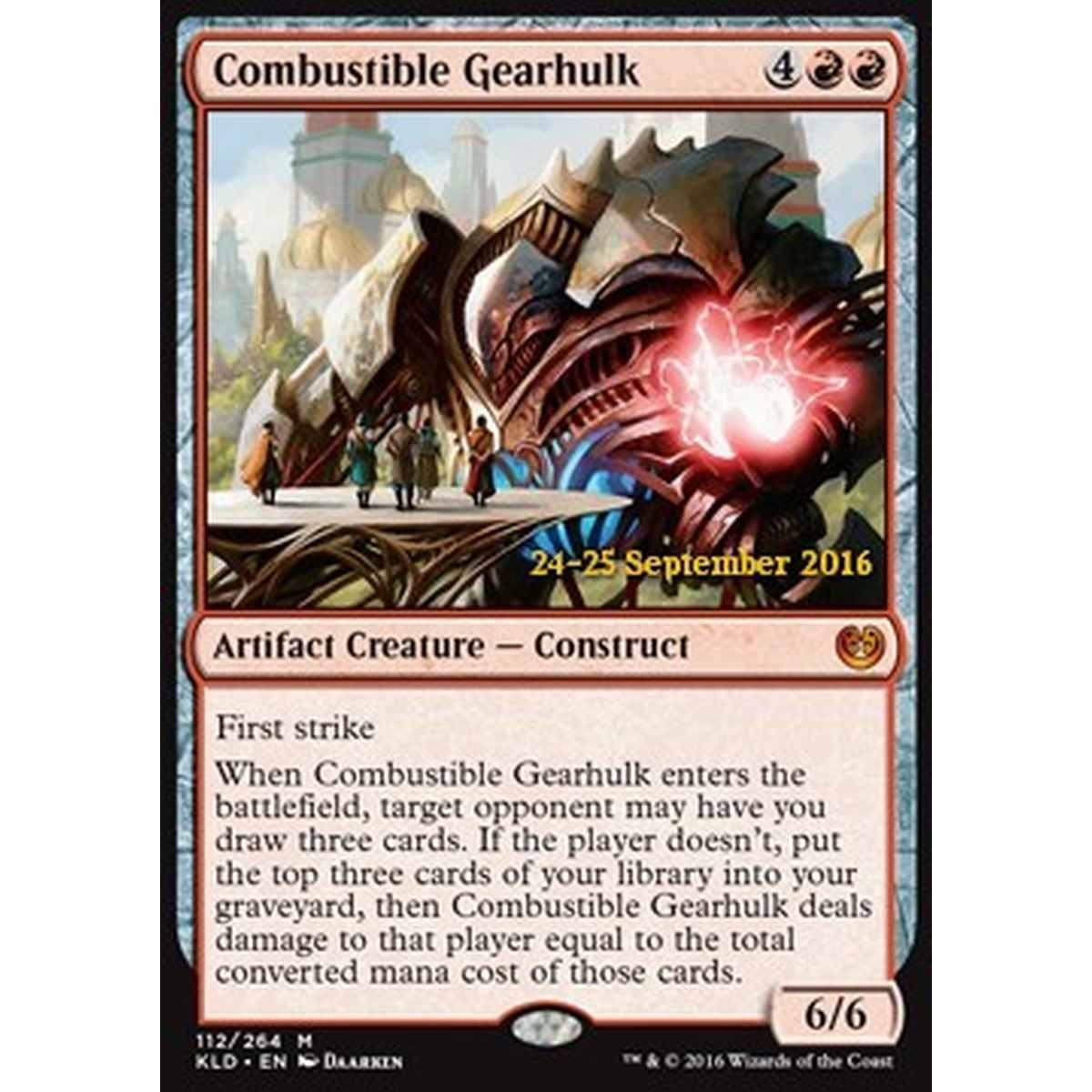Combustible Gearhulk - Meccatitano Combustibile - [PKLD] [NM] [Foil]
