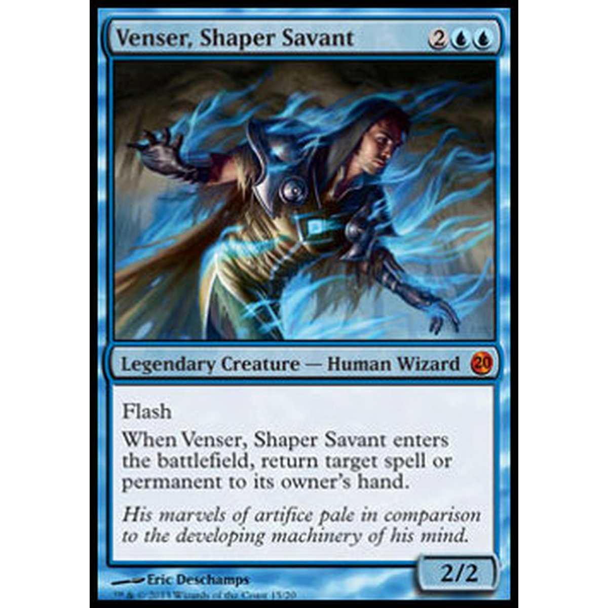 Venser, Shaper Savant - Venser, Shaper Savant - [V13] [EX] [Foil]
