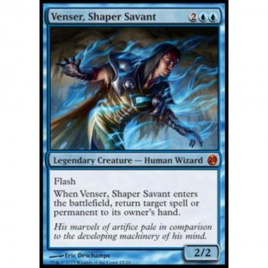 Venser, Shaper Savant - Venser, Shaper Savant - [V13] [EX] [Foil]