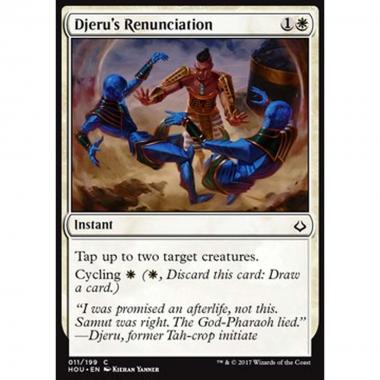 Djeru's Renunciation - Rinuncia di Djeru - [HOU] [NM]