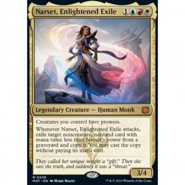 Narset, Enlightened Exile - Narset, Enlightened Exile - [MAT] [NM]