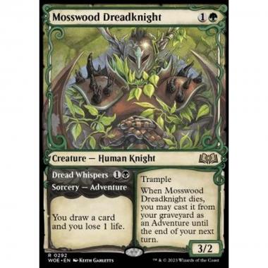 Mosswood Dreadknight // Dread Whispers - Mosswood Dreadknight // Dread Whispers - [XWOE] [NM] [Foil]