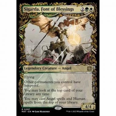 Sigarda, Font of Blessings (V.1) - Sigarda, Font of Blessings (V.1) - [XMAT] [NM]