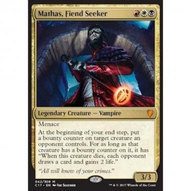 Mathas, Fiend Seeker - Mathas, Cercatore di Demoni - [C17] [NM] [Foil]