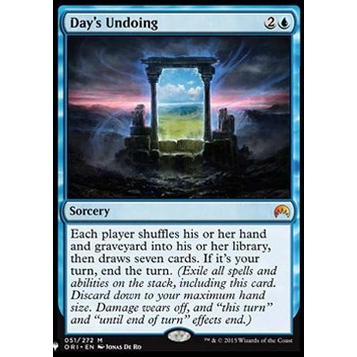 Day's Undoing - Day's Undoing - [ZNL] [NM]