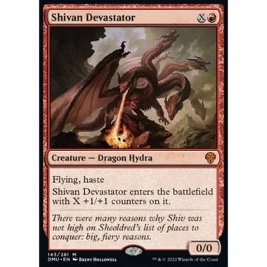 Shivan Devastator - Shivan Devastator - [DMU] [NM]