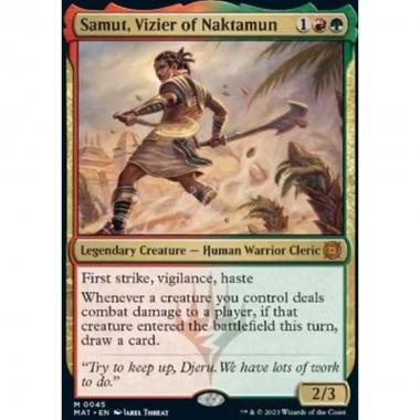Samut, Vizier of Naktamun - Samut, Vizier of Naktamun - [MAT] [NM]