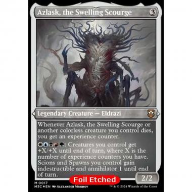 Azlask, the Swelling Scourge (V.2) - Azlask, the Swelling Scourge (V.2) - [XM3C] [NM] [Foil]
