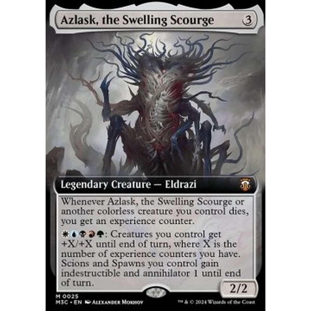 Azlask, the Swelling Scourge (V.3) - Azlask, the Swelling Scourge (V.3) - [XM3C] [NM] [Foil]