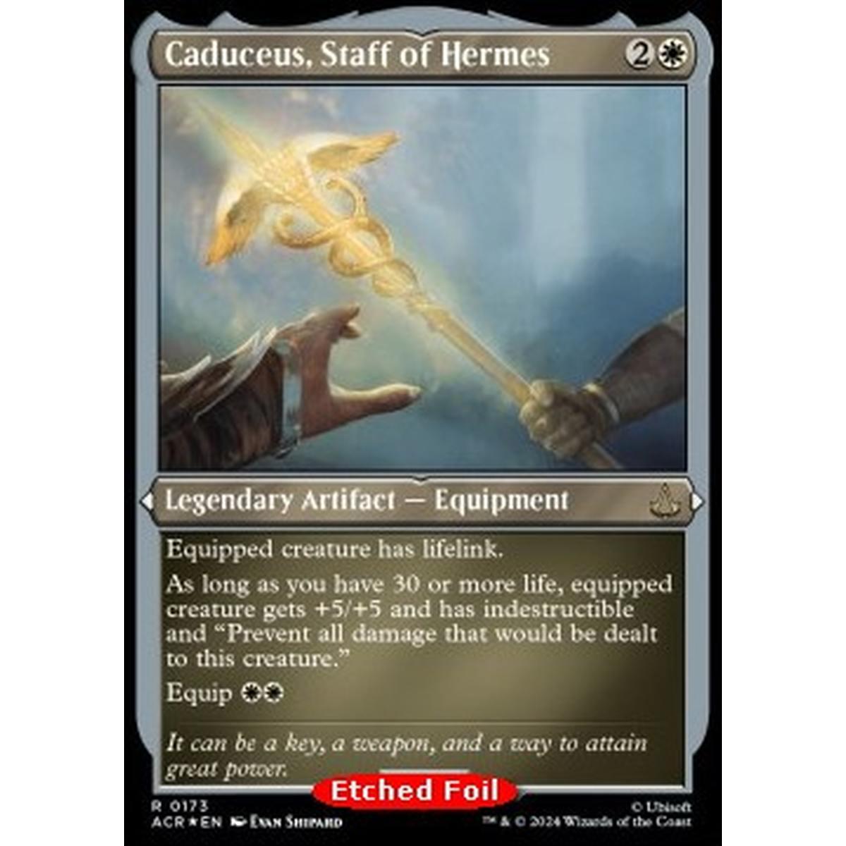 Caduceus, Staff of Hermes (V.2) - Caduceus, Staff of Hermes (V.2) - [XACR] [NM] [Foil]