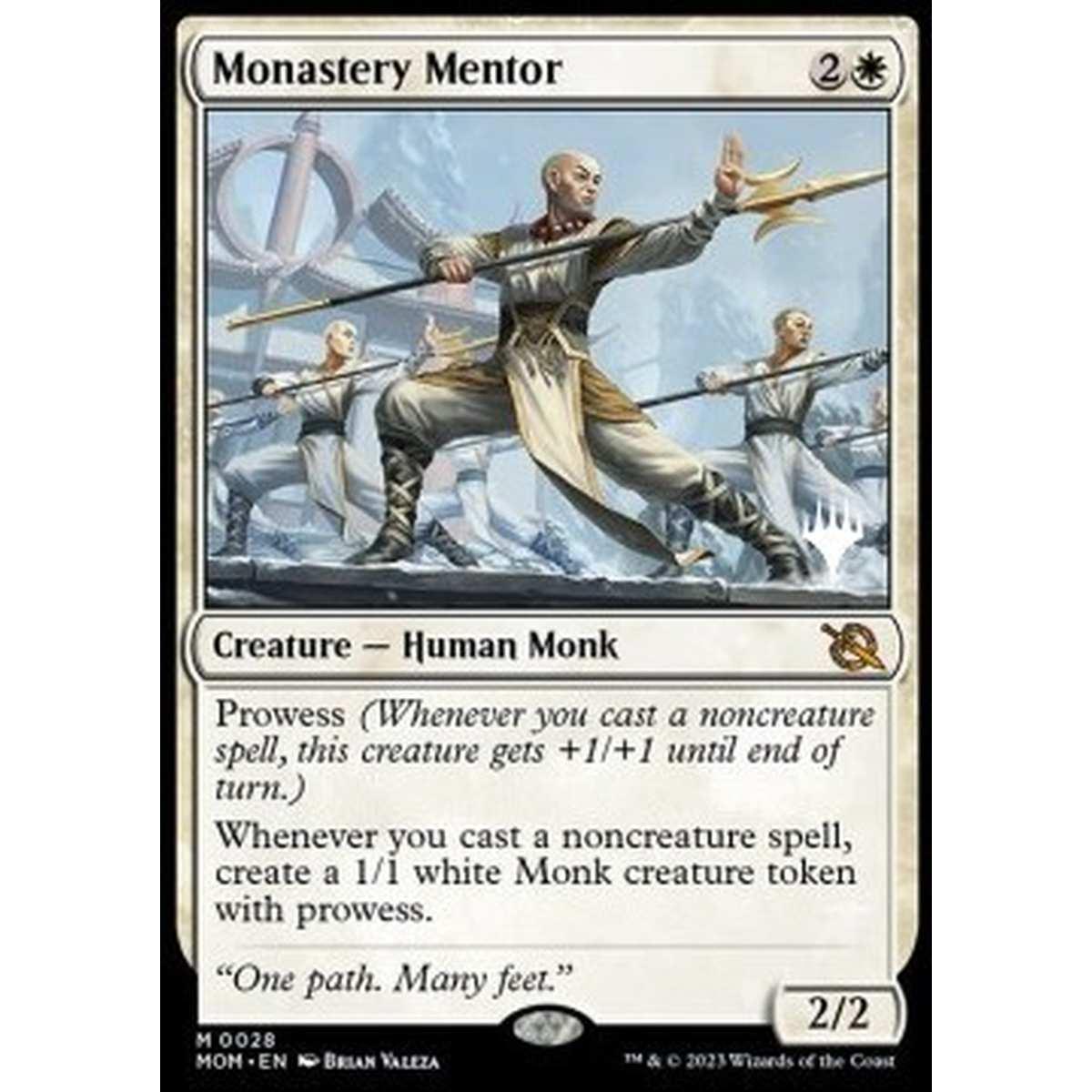 Monastery Mentor (V.2) - Mentore del Monastero (V.2) - [PMOM] [NM] [Foil]