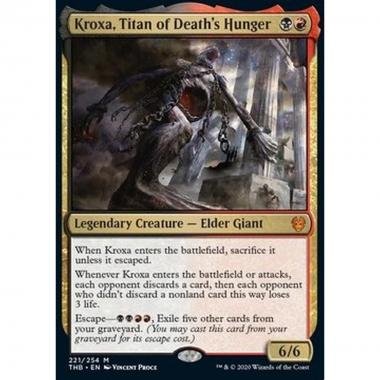 Kroxa, Titan of Death's Hunger - Kroxa, Titan of Death's Hunger - [THB] [NM]