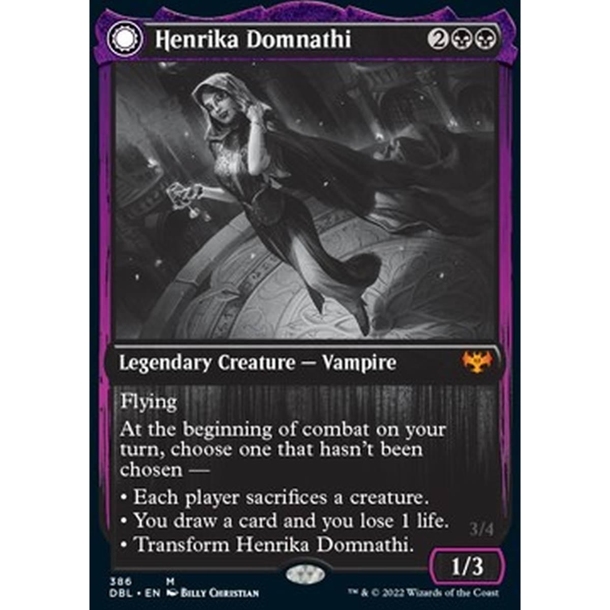 Henrika Domnathi // Henrika, Infernal Seer - Henrika Domnathi // Henrika, Infernal Seer - [DBL] [NM]