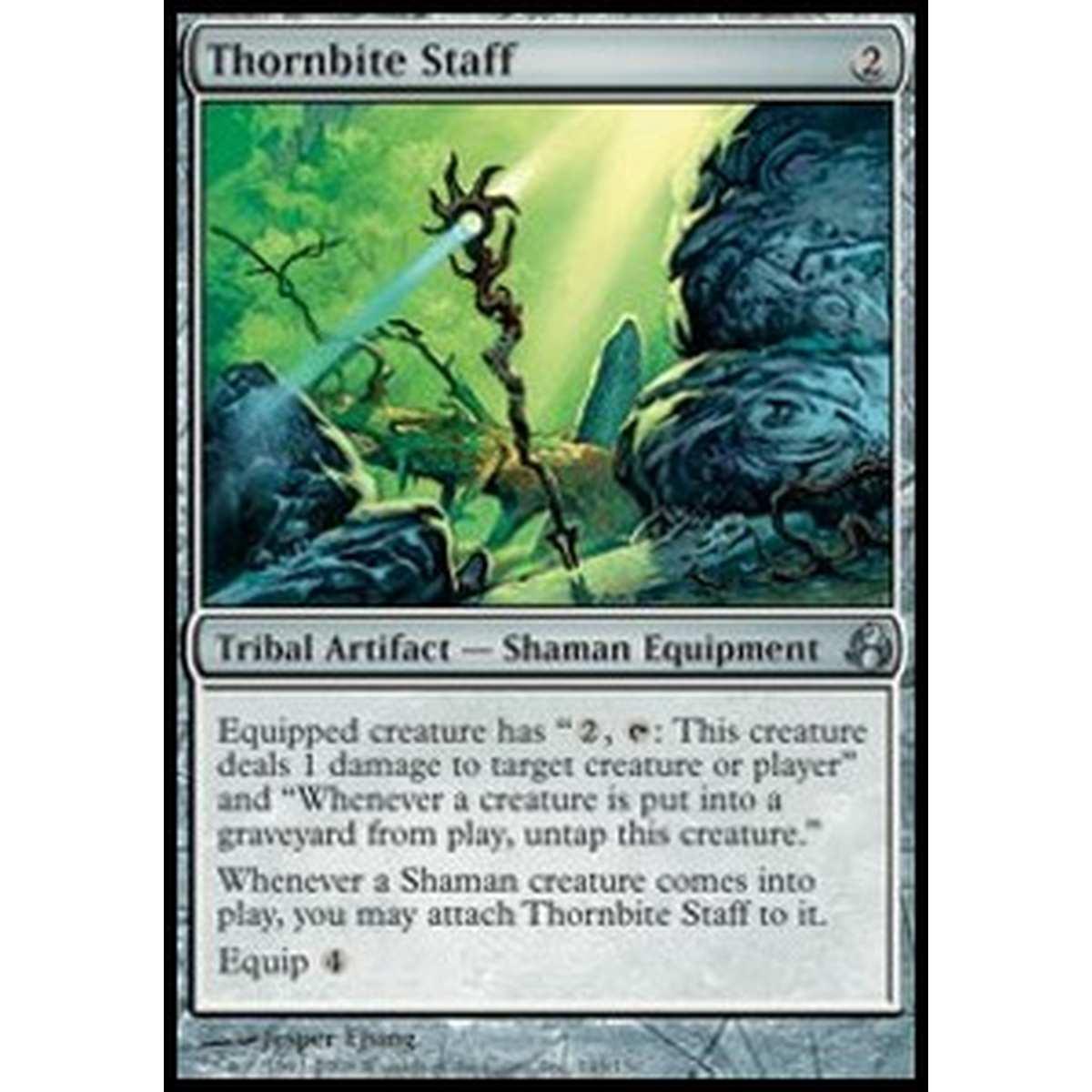 Thornbite Staff - Bastone del Morso Spinato - [MOR] [EX]