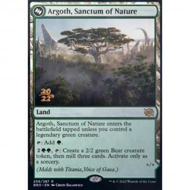 Argoth, Sanctum of Nature // Titania, Gaea Incarnate - Argoth, Santuario della Natura // Titania, Incarnazione di Gea - [PBRO] [NM] [Foil]
