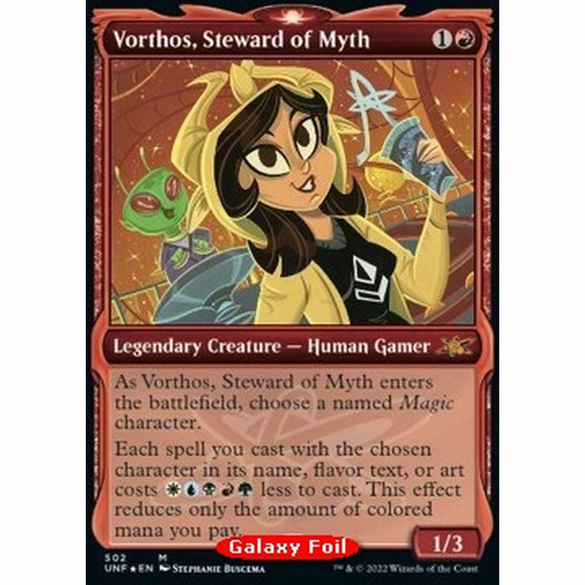 Vorthos, Steward of Myth (V.3) - Vorthos, Steward of Myth (V.3) - [XUNF] [NM] [Foil]