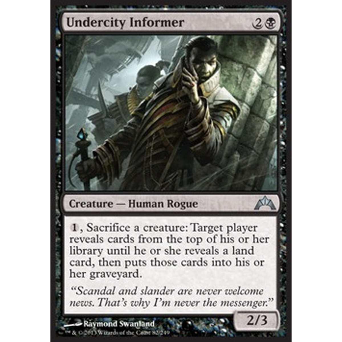 Undercity Informer - Informatore della Citt  Sepolta - [GTC] [GD] [Foil]