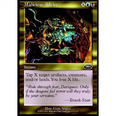 Malicious Advice - Consiglio Malevolo - [PLS] [EX]
