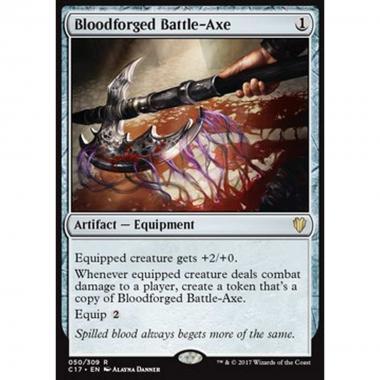 Bloodforged Battle-Axe - Bloodforged Battle-Axe - [C17] [NM]