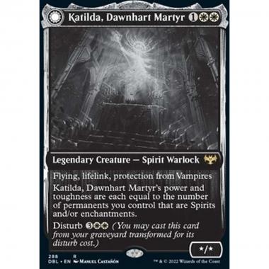 Katilda, Dawnhart Martyr // Katilda's Rising Dawn - Katilda, Dawnhart Martyr // Katilda's Rising Dawn - [DBL] [NM] [Foil]