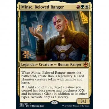 Minsc, Beloved Ranger (V.1) - Minsc, Ranger Beneamato (V.1) - [PAFR] [NM] [Foil]