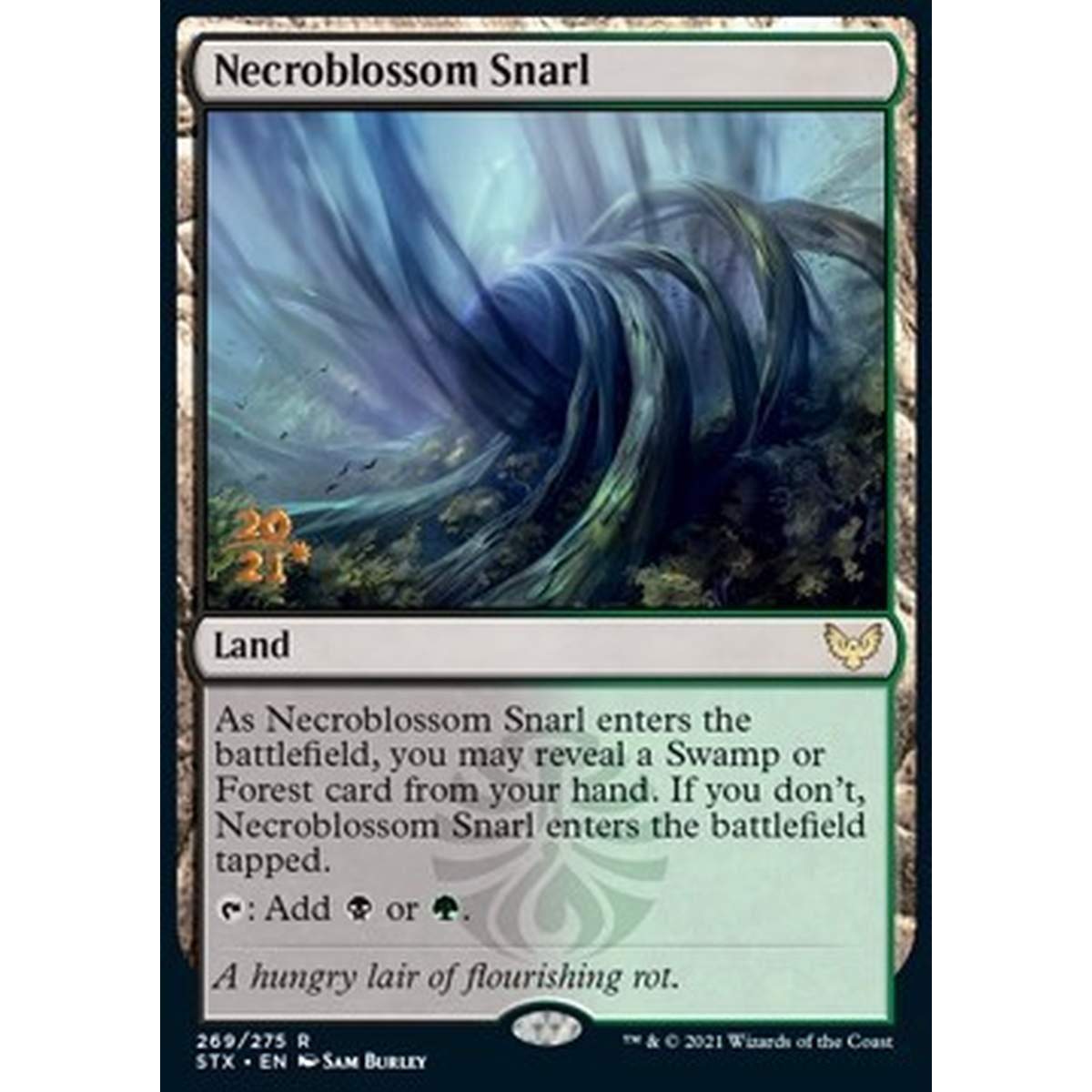 Necroblossom Snarl (V.1) - Intreccio Necrogermoglio (V.1) - [PSTX] [NM] [Foil]