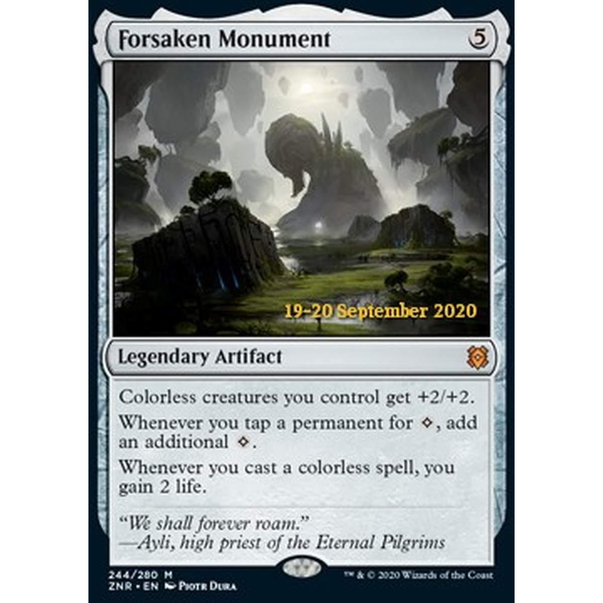 Forsaken Monument (V.2) - Monumento Abbandonato (V.2) - [PZNR] [NM] [Foil]