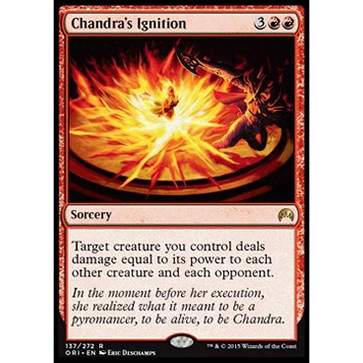 Chandra's Ignition - Scintilla di Chandra - [ORI] [EX]