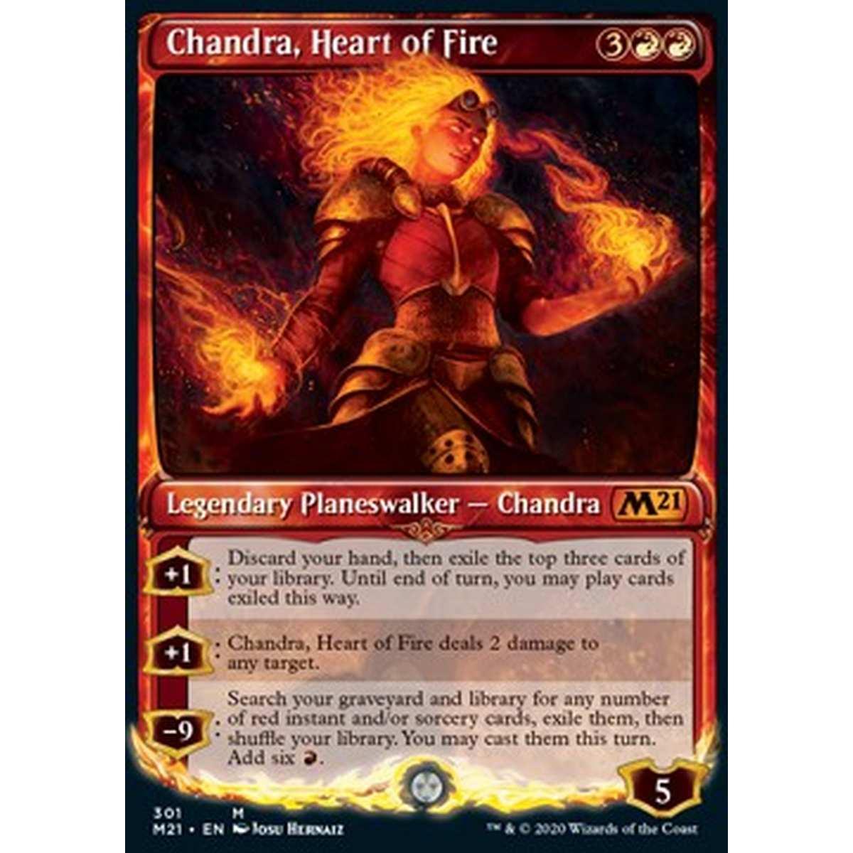 Chandra, Heart of Fire (V.2) - Chandra, Cuore di Fuoco (V.2) - [XM21] [NM]