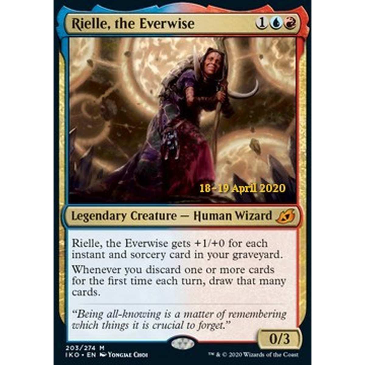 Rielle, the Everwise (V.2) - Rielle, l'Onnisapiente (V.2) - [PIKO] [NM] [Foil]