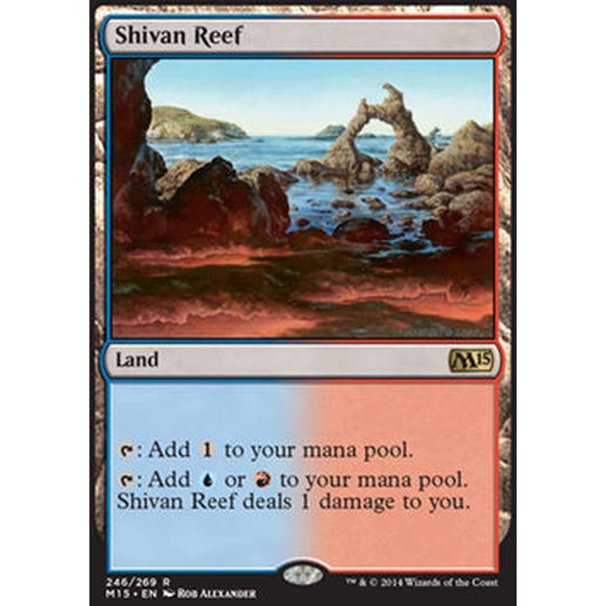 Shivan Reef - Barriera di Shiv - [M15] [NM] [Foil]